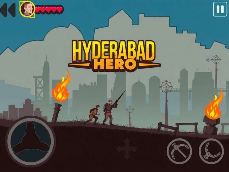Hyderabad Hero Game Screenshot